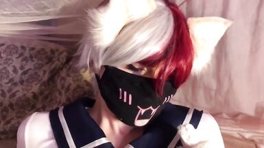Femboy Todoroki Stuffed in the Arse Full - 5 image