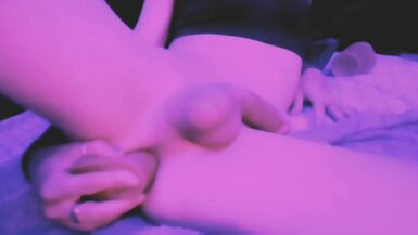 Cute Emo Trans Angel Unfathomable Anal Play - 9 image