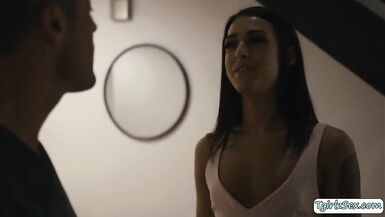 Smalltits TS caught cheating by spouse - 2 image