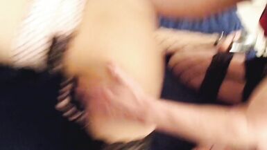 two Crossdressers Banging having a Nice Time - 13 image