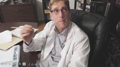 GenderX - Doctor's Face & Arse Pumped By Trans Nurse - 2 image