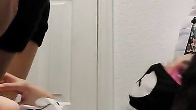 Alternative Femboy Finds BF's Fleshlight in Closet during the time that Cleaning - 9 image