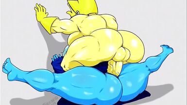 Yellow Diamond Banging Blue Diamond By Thiccseid - 3 image