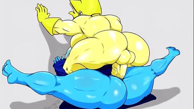 Yellow Diamond Banging Blue Diamond By Thiccseid - 5 image