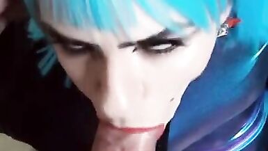 Sissy Takes in the Face Hole - 10 image