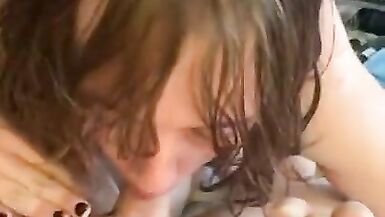 2 white fat sheladys engulfing every other penises - 4 image