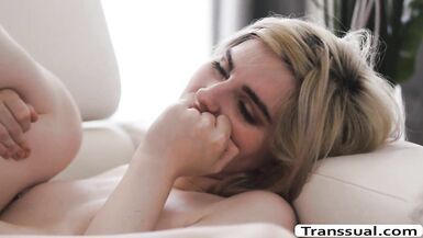 Stepdad bonks the a-hole of his TS stepdaughter - 10 image