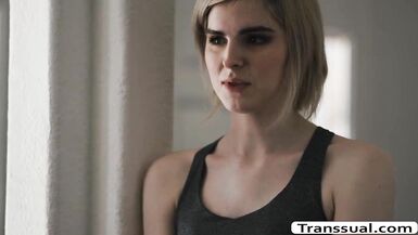 Stepdad bonks the a-hole of his TS stepdaughter - 2 image