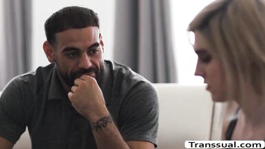 Stepdad bonks the a-hole of his TS stepdaughter - 3 image