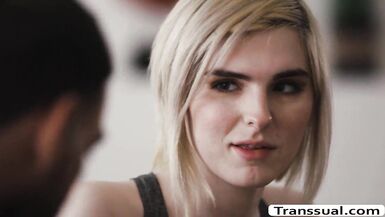 Stepdad bonks the a-hole of his TS stepdaughter - 4 image