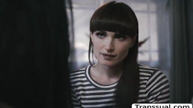 TS Natalie lastly copulates Reagans cunt - 7 image