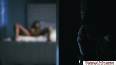 Scarlett caught Wife Jessie masturbating - 2 image