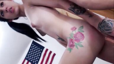 Cute Legal Age Teenager Ladyboy Blowing and Jerking Off her Boyfriend - 14 image