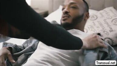 Boy bonks her paramours Stepsister TS Foxxy - 2 image