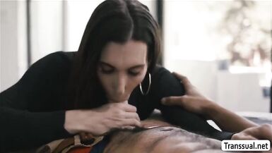 Boy bonks her paramours Stepsister TS Foxxy - 3 image