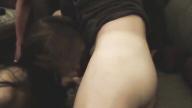 Four Pi Tgirls fisting a hunk - 3 image