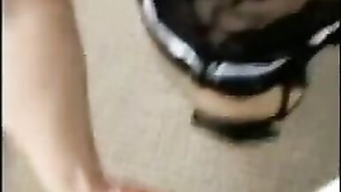 Cathy，超可爱TSCD伪娘黑丝高跟双人啪啪~ - 1 image