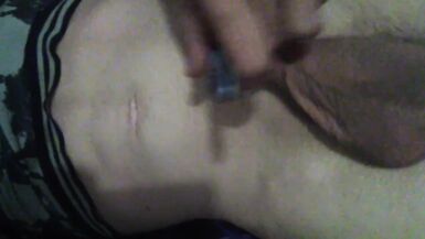 Sluggishly Shaving my lower Front; how Fanclub Monthly Fetish Movies'll be Uploaded - 7 image