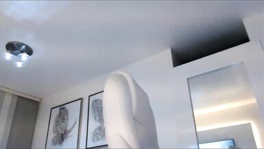 Hawt brunette hair ladyman pleases her butt and shlong - 1 image