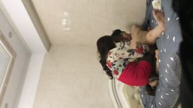 Hidden camera lady-man hooker