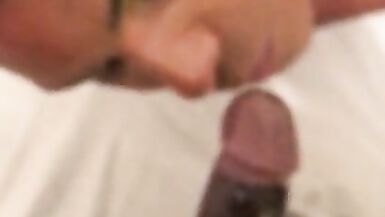 first slobbering oral-sex by Travtchoin for this sporty dudes TBM - 8 image