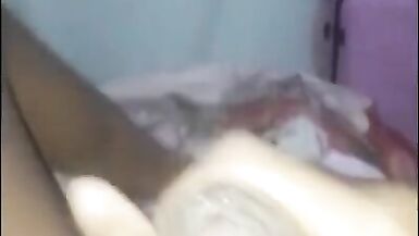 Solo teenager lady-boys at home play dance jerk off and CUM - 12 image