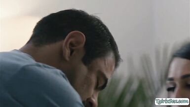 TS stepdaughter comforted by stepdad - 4 image