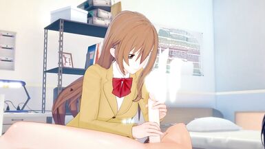 [seitokai Yakuindomo] Shemale Hentai Shino x Aria(cg Anime) - 2 image