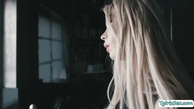 Nice-Looking TS Aubrey Kate swallows bbc - 1 image