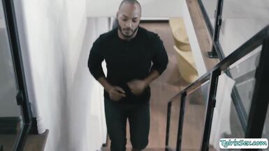 Nice-Looking TS Aubrey Kate swallows bbc - 2 image