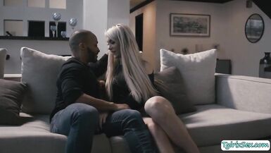 Nice-Looking TS Aubrey Kate swallows bbc - 5 image