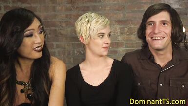 Dominating ts cocksucked and rimmed by subs - 1 image