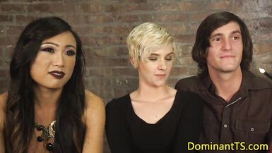 Dominating ts cocksucked and rimmed by subs - 4 image