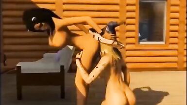 3DXCHAT SHEMALE HENTAI COMPILATION #7