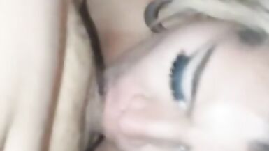 Tgirl Sucks Soft Weenie Lile a Queen superlatively good Head ever - 1 image