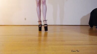 8 Inch High Heel and Foot Tease - 8 image