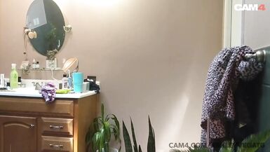 Cute Shemale Takes a Shower | CAM4 - 1 image