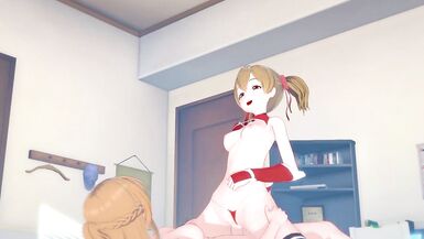 [sword Anime Online] Shemale Hentai Asuna x Silica(cg Tentacle) - 14 image