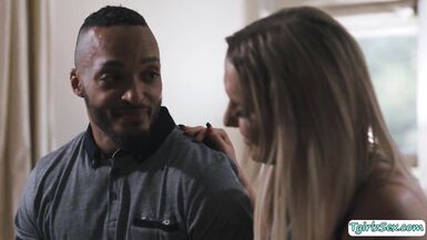 Ts Kayleigh enjoys engulfing afro ramrod - 6 image