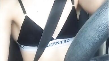 Transgender Driving and Cumming at the Lake! - 2 image