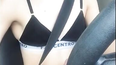 Transgender Driving and Cumming at the Lake! - 3 image