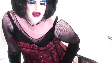 Enormous Makeup SlutDebra Pleasure with Arse Plugs - 10 image