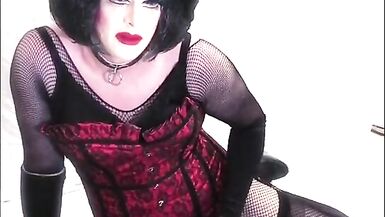 Enormous Makeup SlutDebra Pleasure with Arse Plugs - 14 image