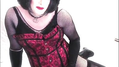 Enormous Makeup SlutDebra Pleasure with Arse Plugs - 15 image