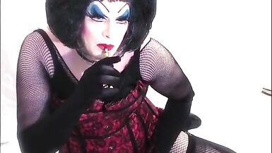 Enormous Makeup SlutDebra Pleasure with Arse Plugs - 6 image