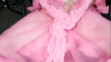 A DAY OD CUMMING IN PINK - 7 image