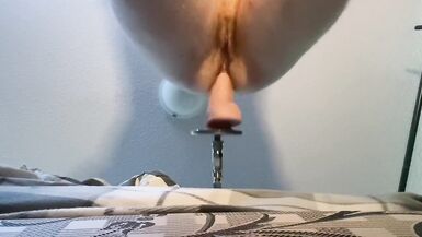 FTM Creams and Quivers on Sex Tool Machine - 2 image