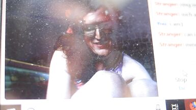 Youthful Crossdresser being a Sissly Bitch on Omegle - 1 image