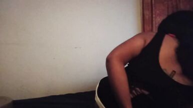 Crossdresser in Selfbondage - 14 image