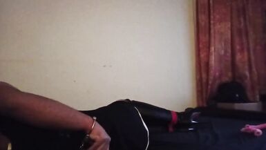 Crossdresser in Selfbondage - 15 image